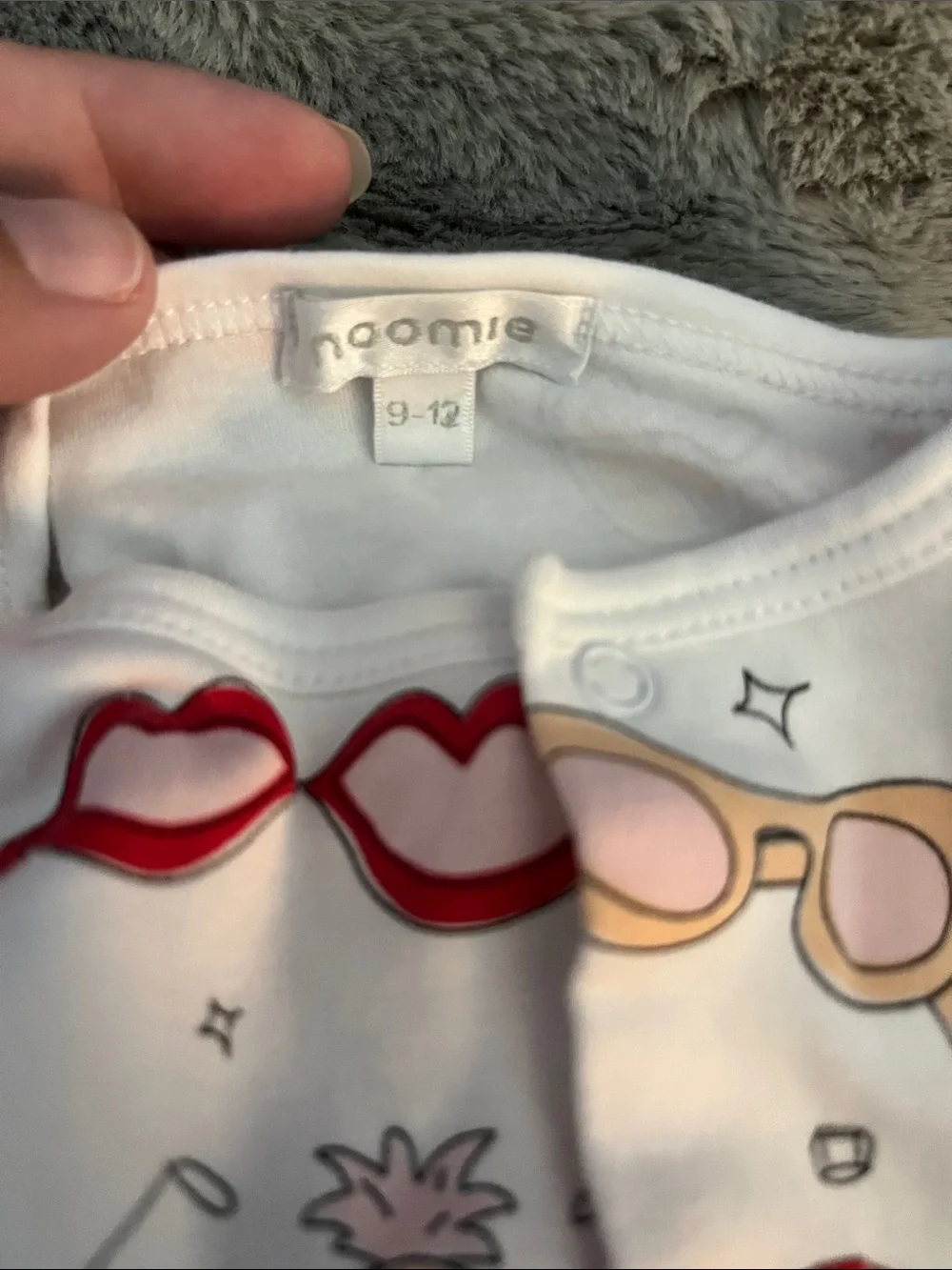 Baby Noomie Pink Shades Footie PJs